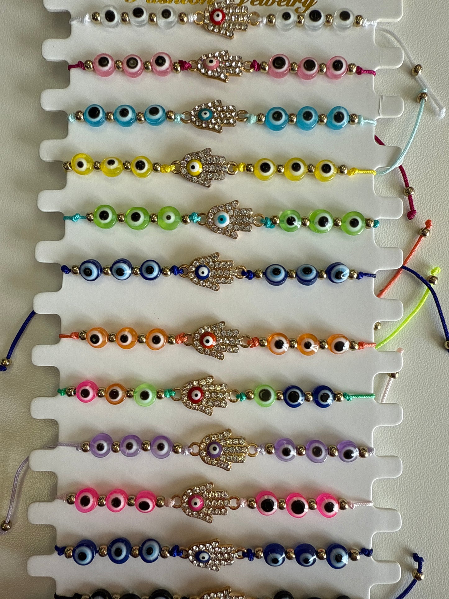 Hamsa Hand Evil Eye Bracelet