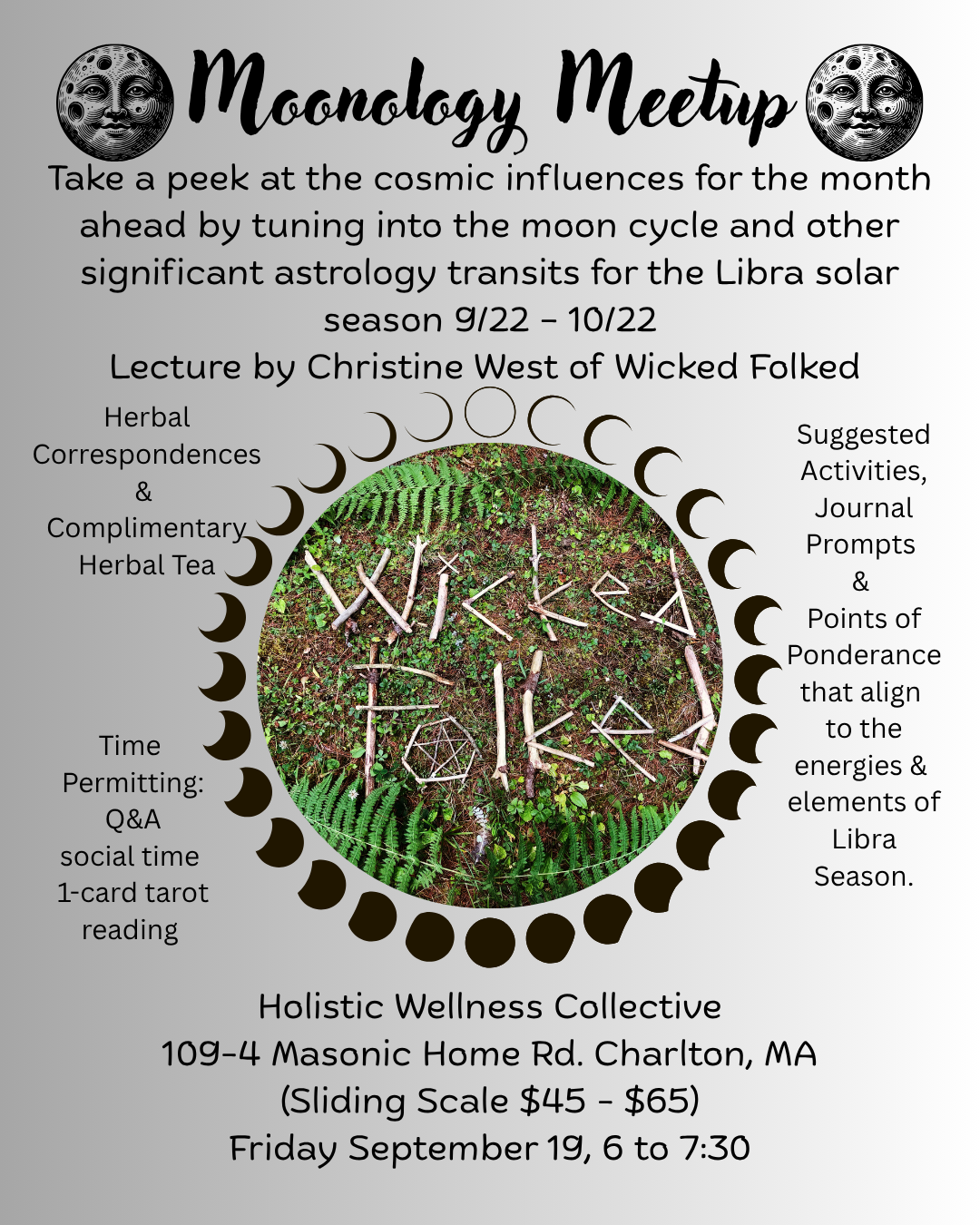 Monthly Moonology Meetup 9/19/25
