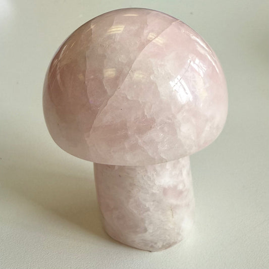 Rose Quartz Mushroom