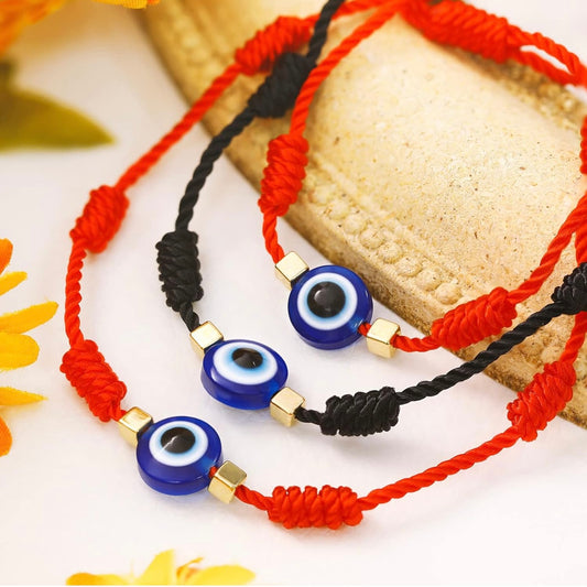 Seven Knot Evil Eye Bracelet
