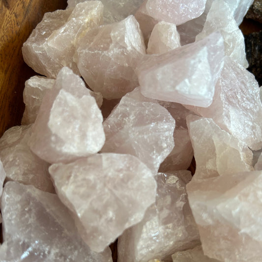 Raw Rose Quartz