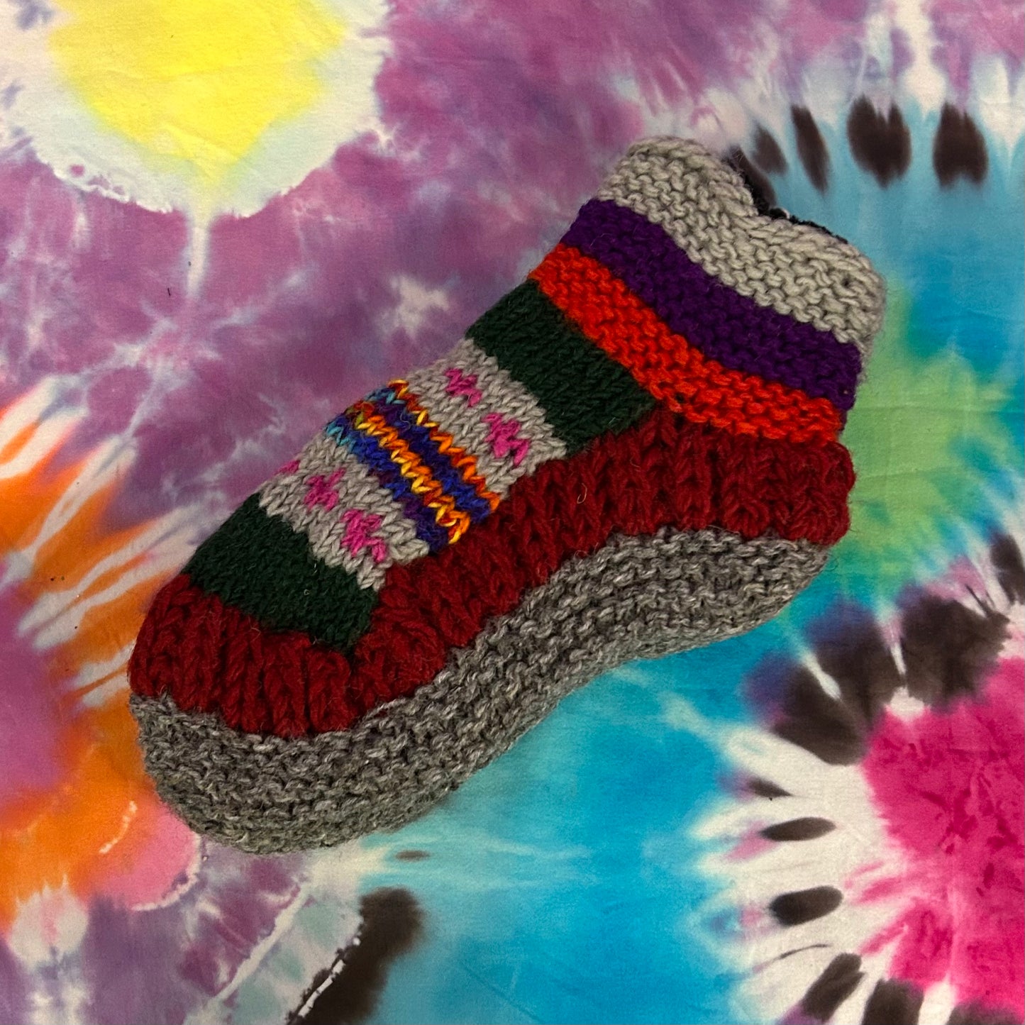 Knit Wool Slippers