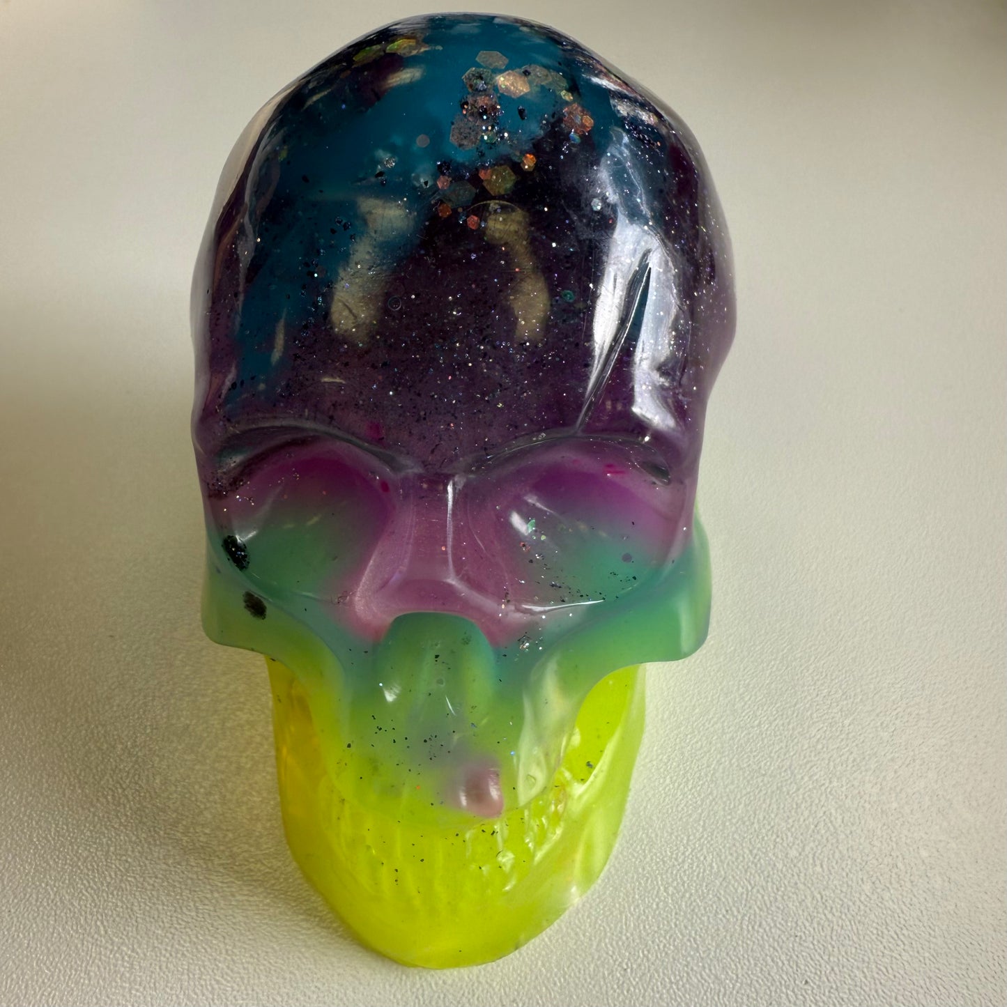 Large Resin Skull with Lights