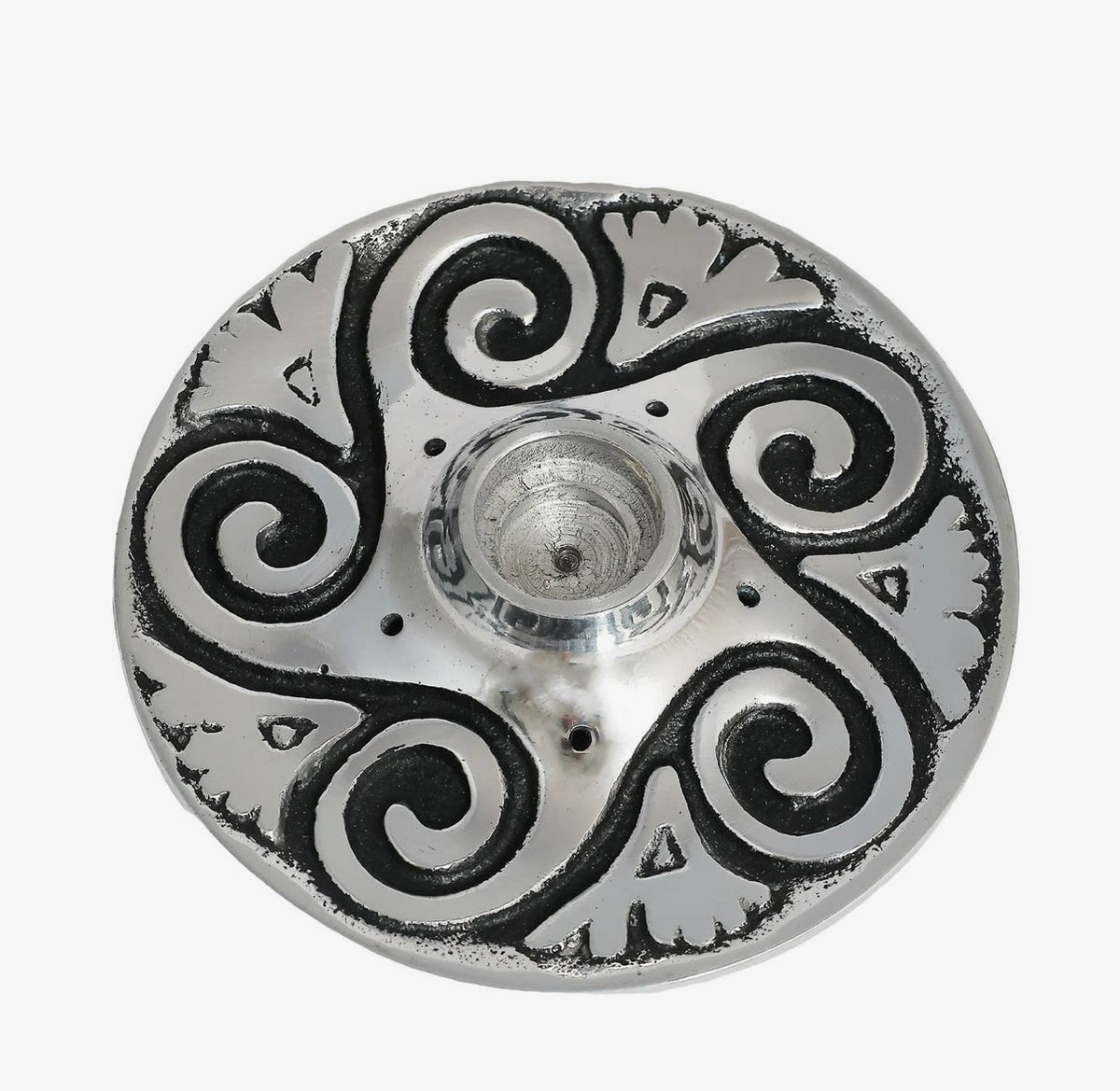 Spiral Chime Candle and Incense Holder