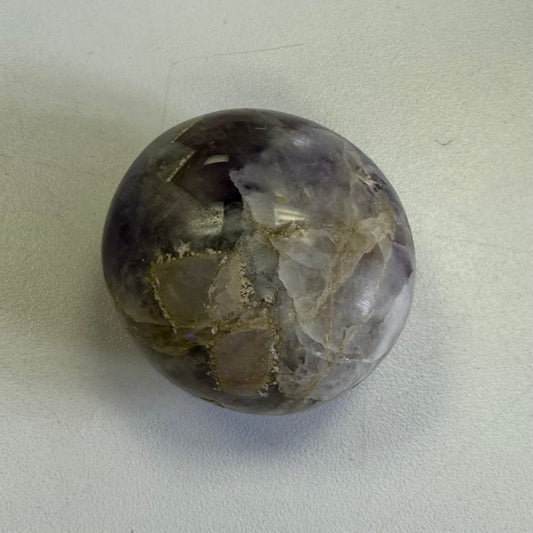 Chevron Amethyst Palmstone