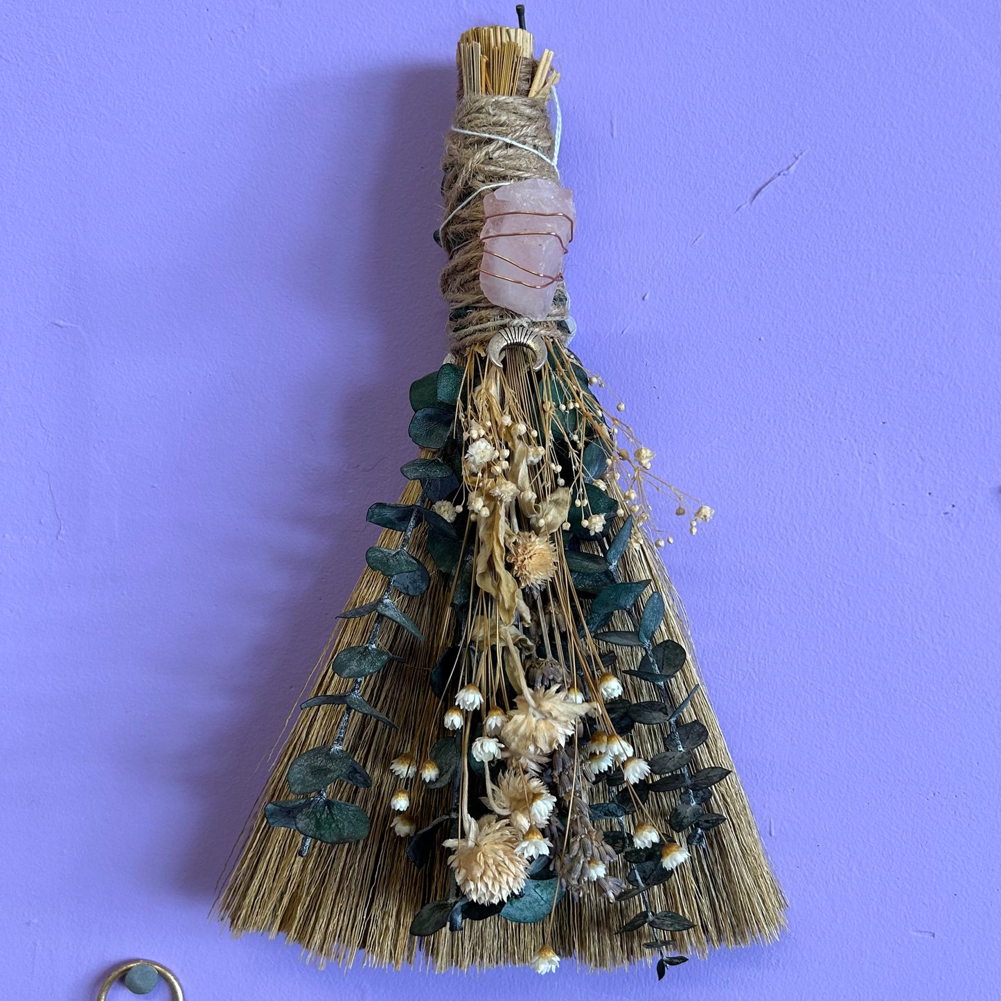 Rose Quartz Besom