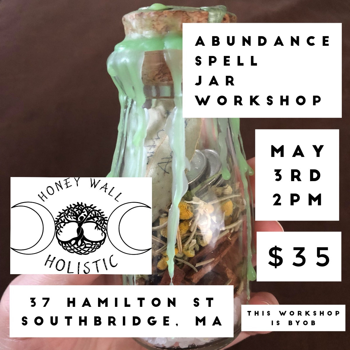 Abundance Spell Jar Workshop