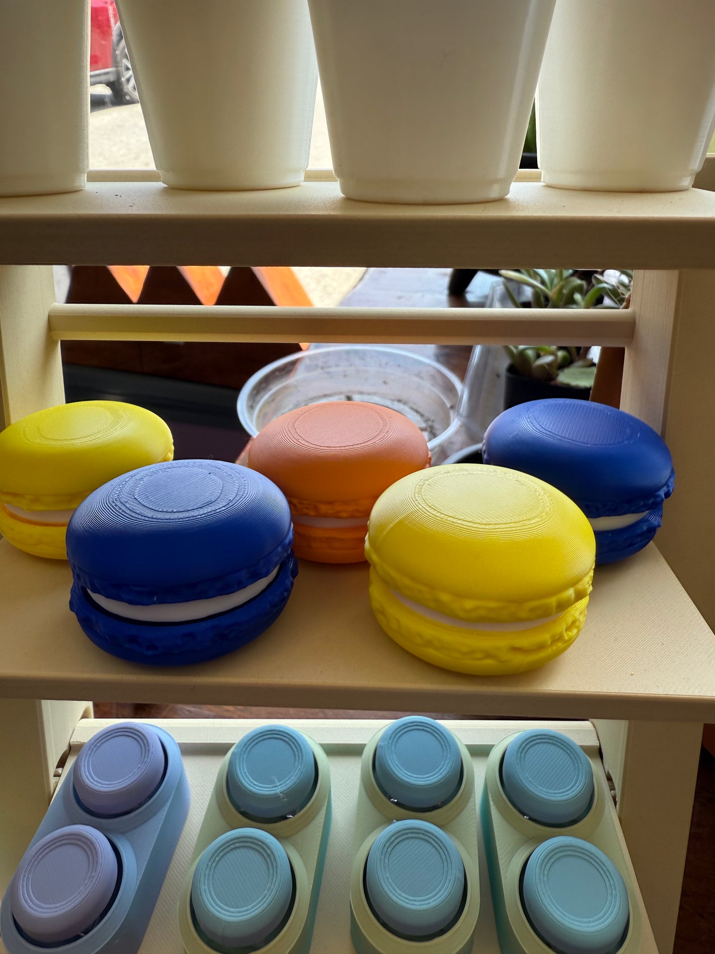 3D Macaroon Clicker Fidget