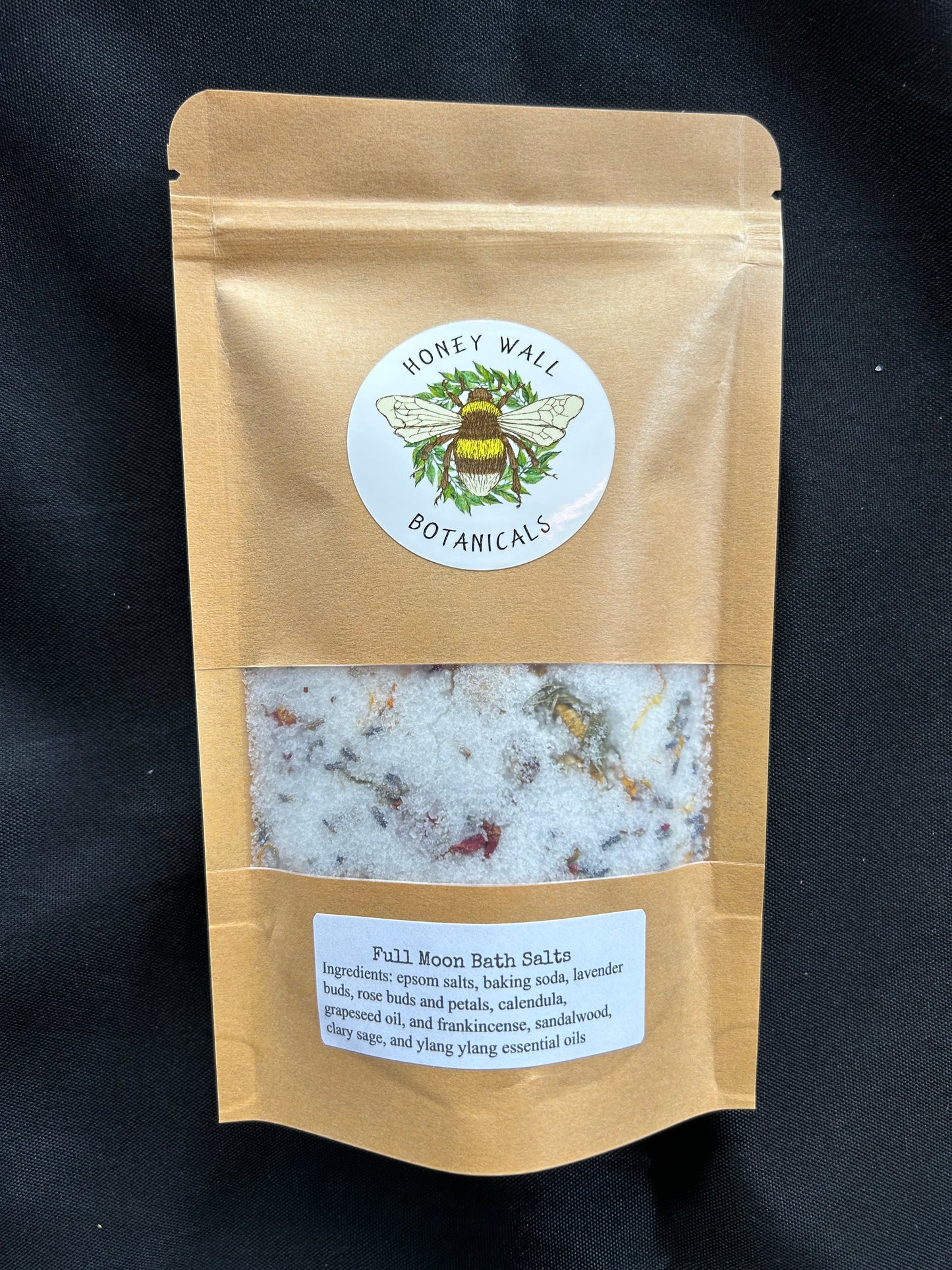 Full Moon Bath Salt Pouch