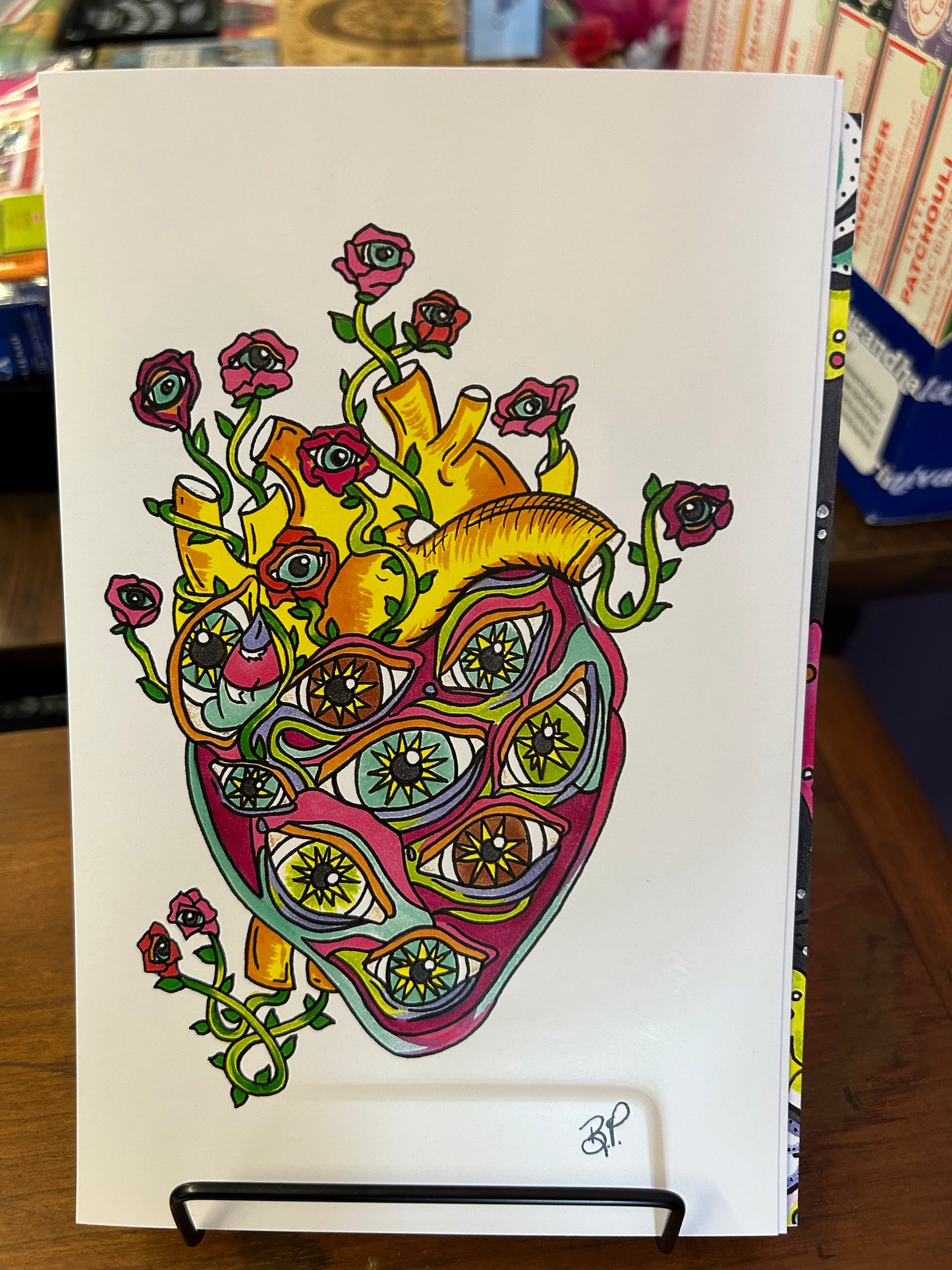 Hand Drawn Art Print