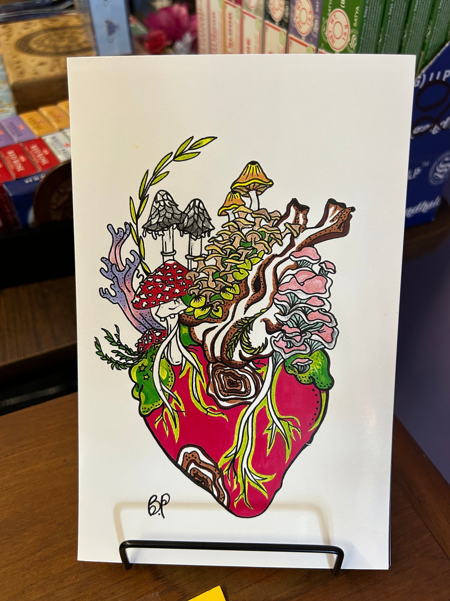 Hand Drawn Art Print