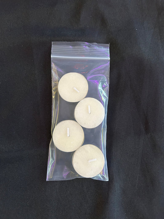4 pack tea light candles