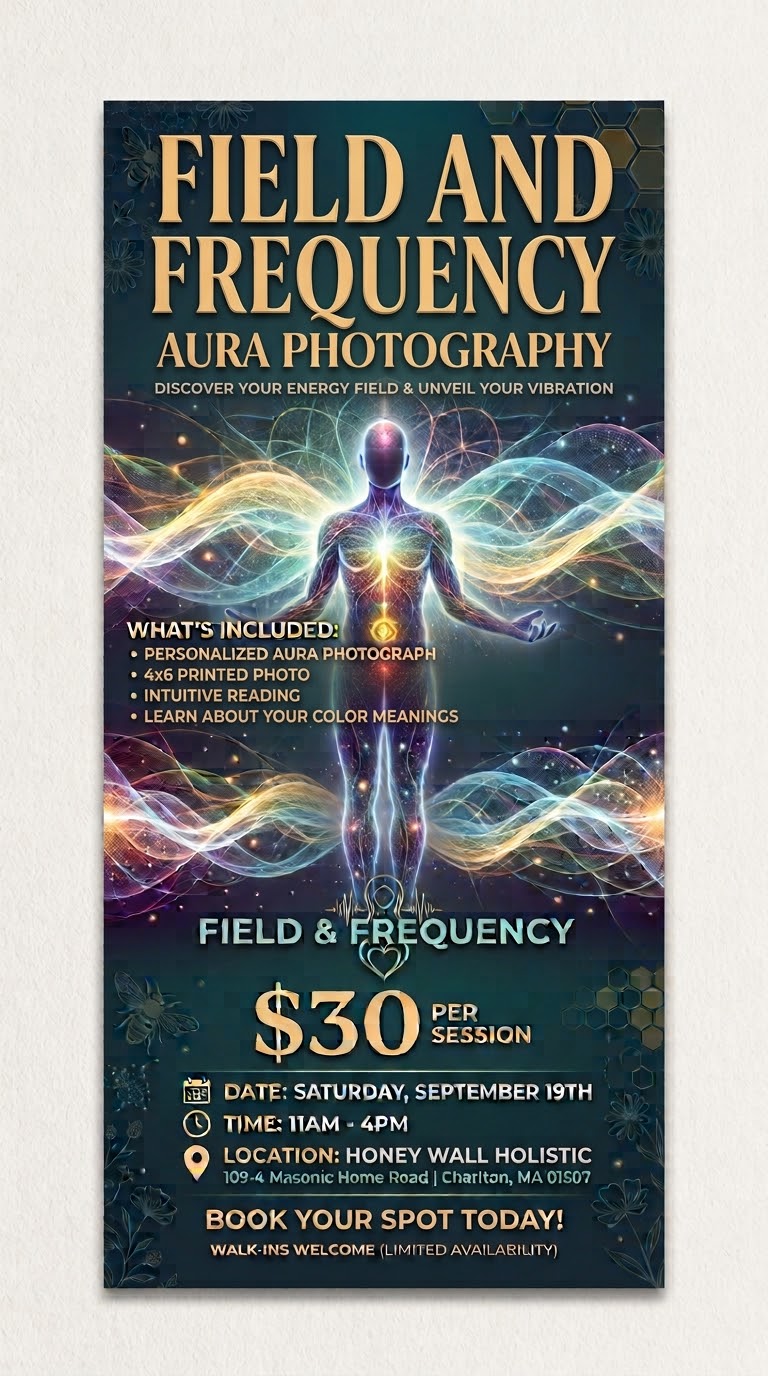 Field & Frequency Aura Photography Session 9/19/26