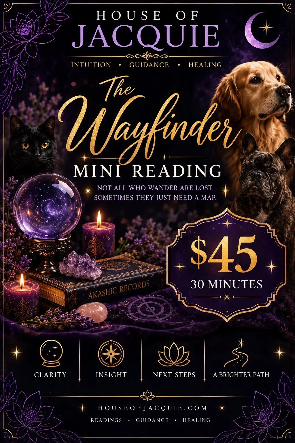 Wayfinder Mini Reading with House of Jacquie 10/24