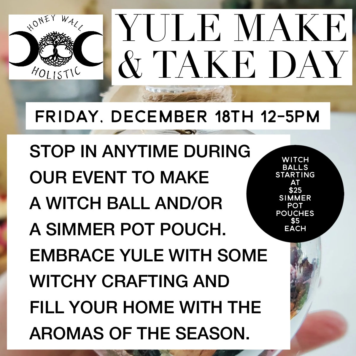 Yule Make & Take Day