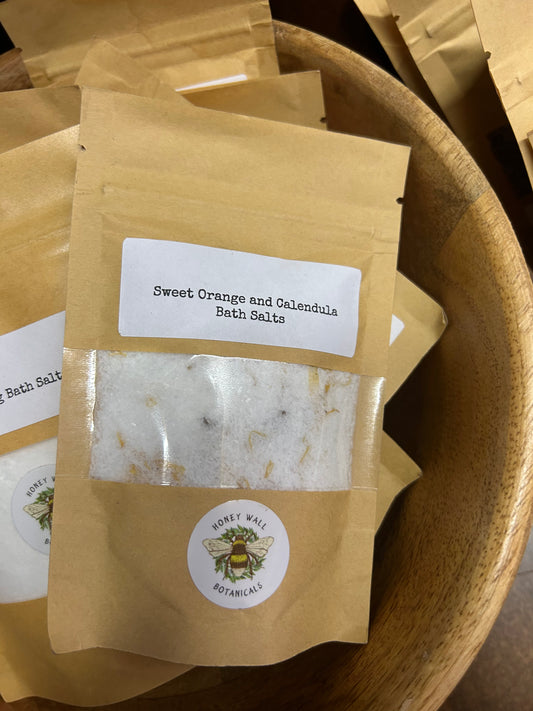 Sweet Orange Salt Pouch