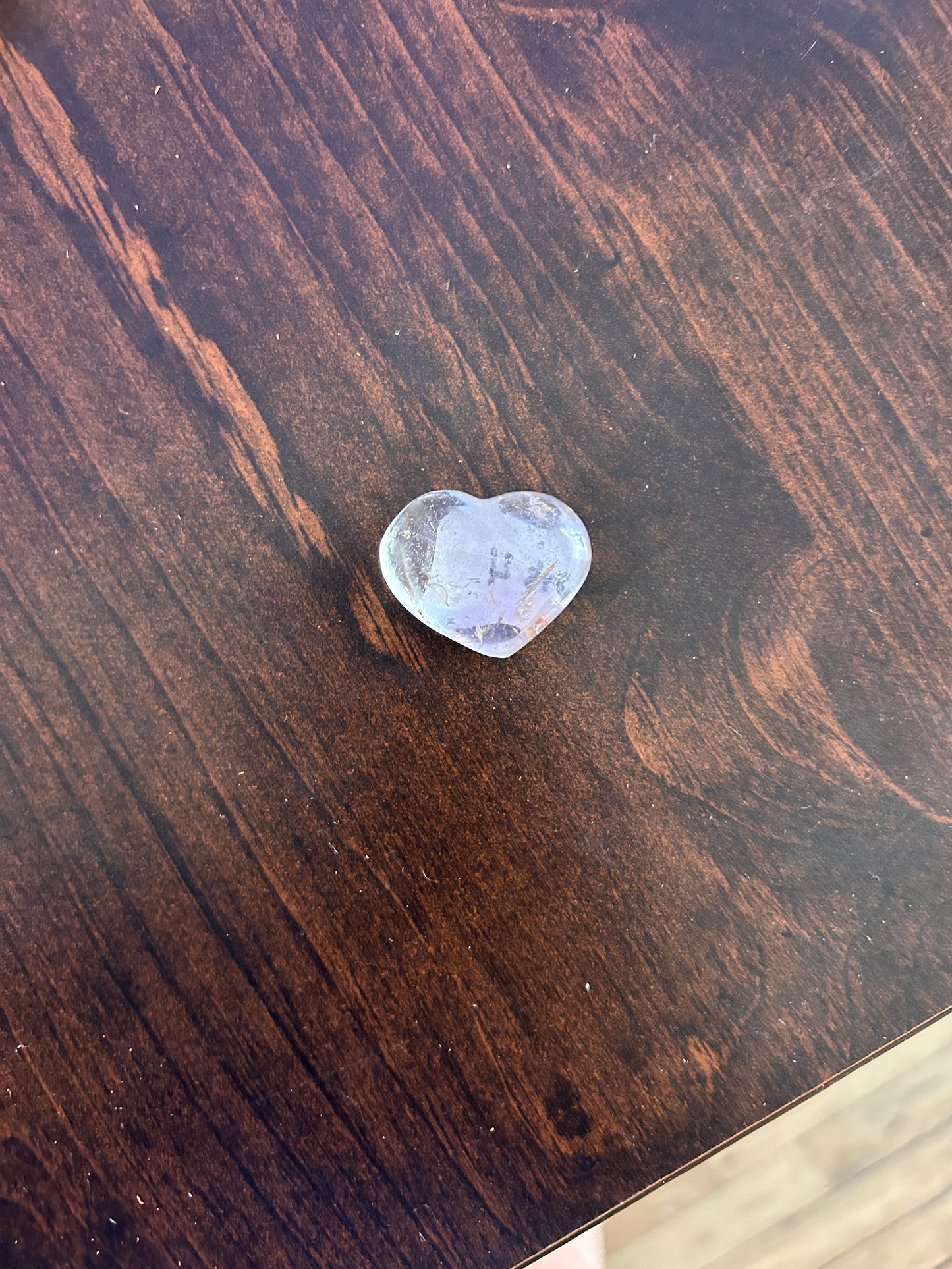 Clear Quartz Heart