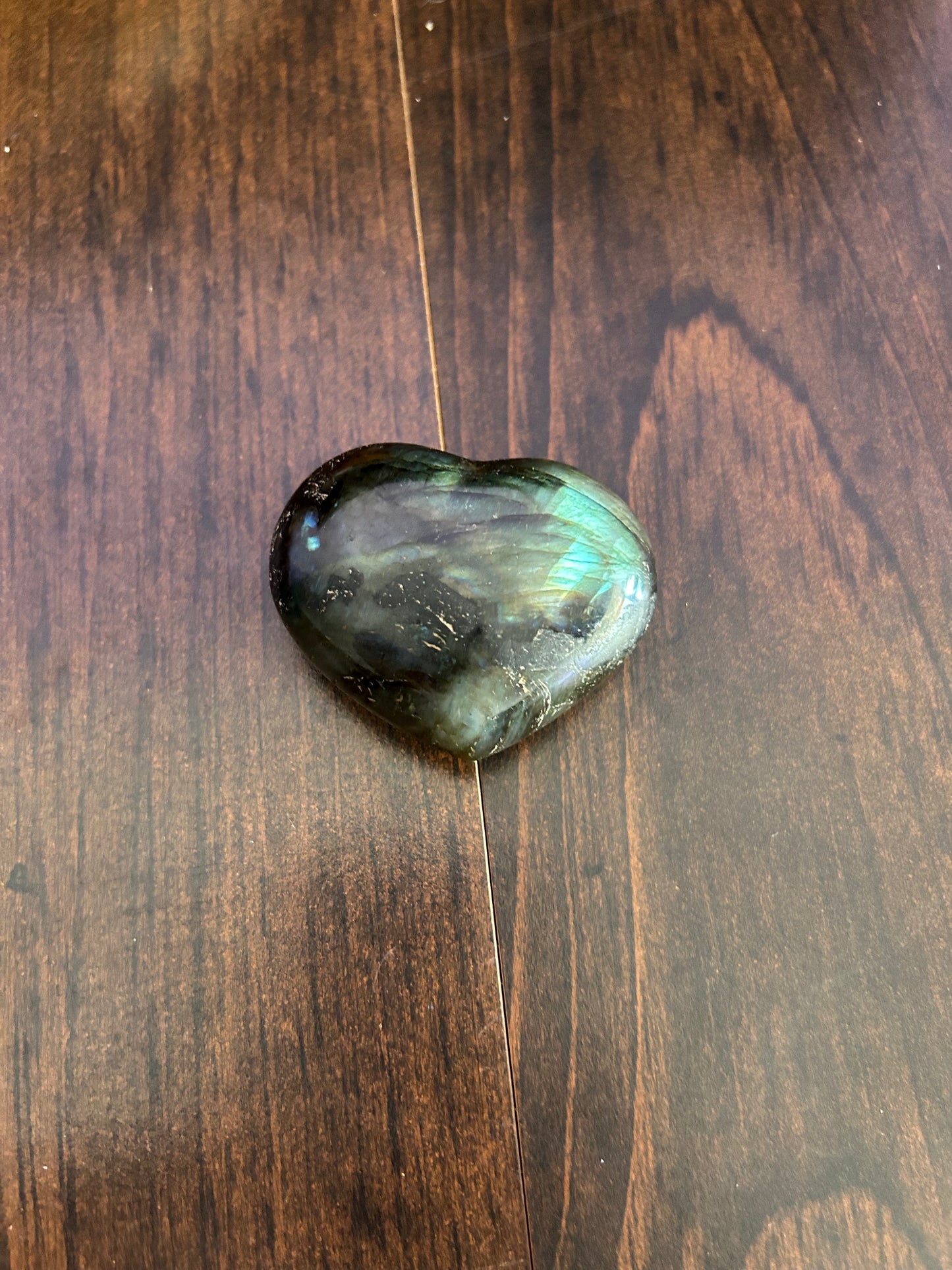 Medium Labradorite Heart