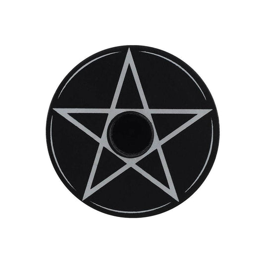 Round Pentacle Candle Holder