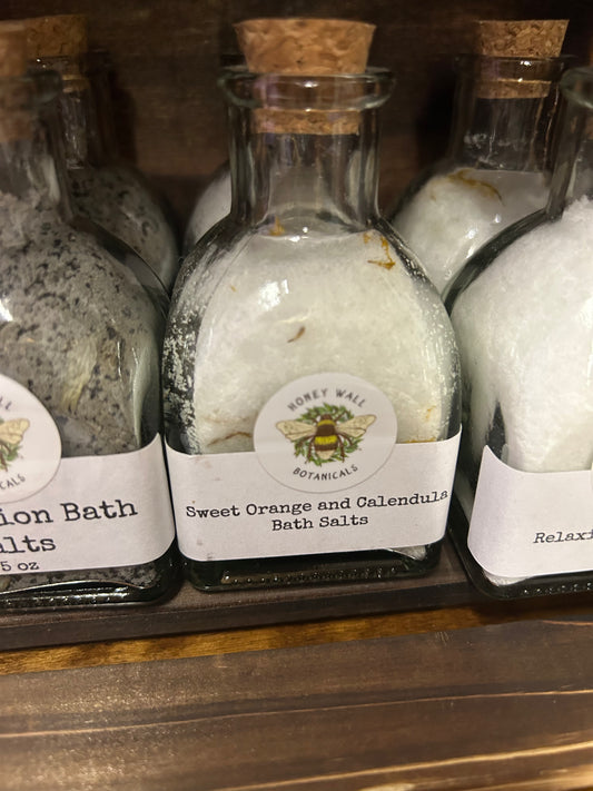 Sweet Orange Salts Cork Bottle