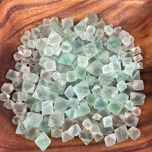 Fluorite Octahedrons