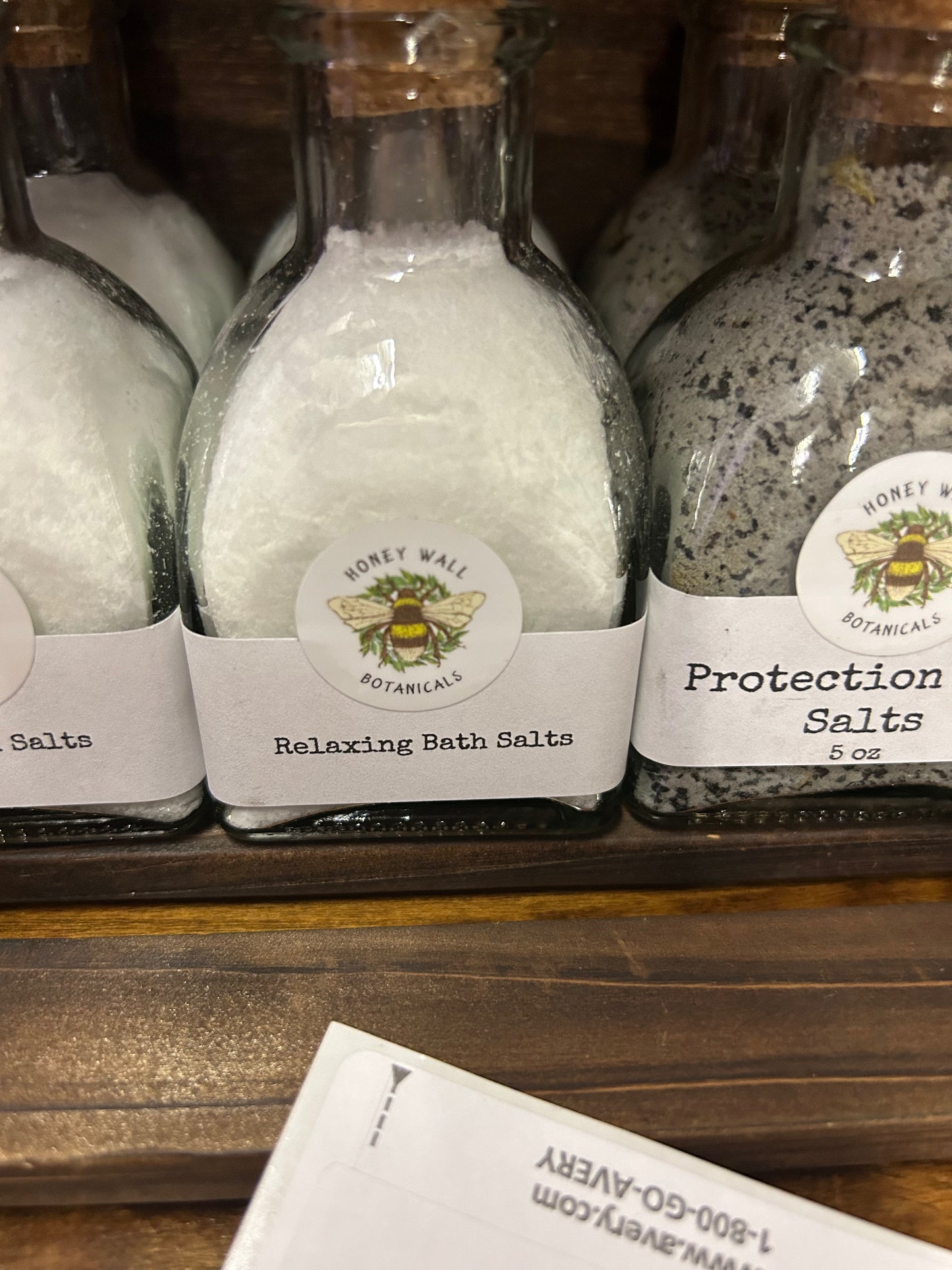 Relaxing Salts Cork Bottle