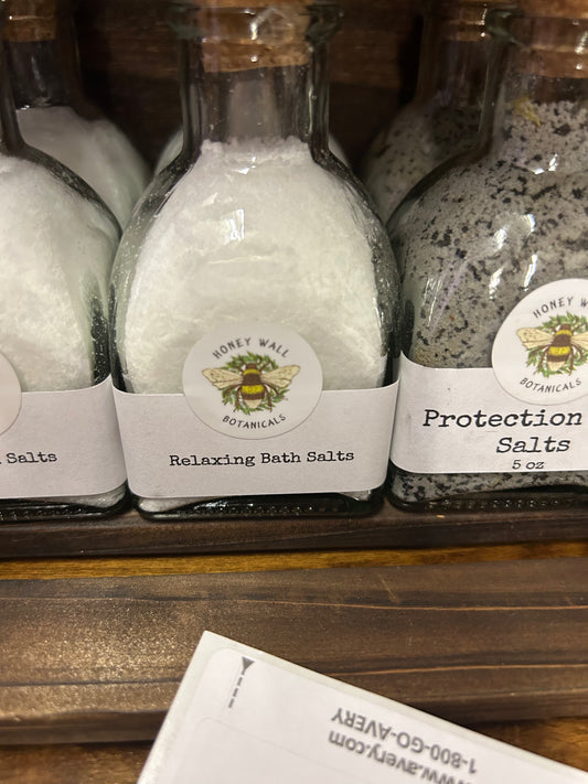 Relaxing Salts Cork Bottle