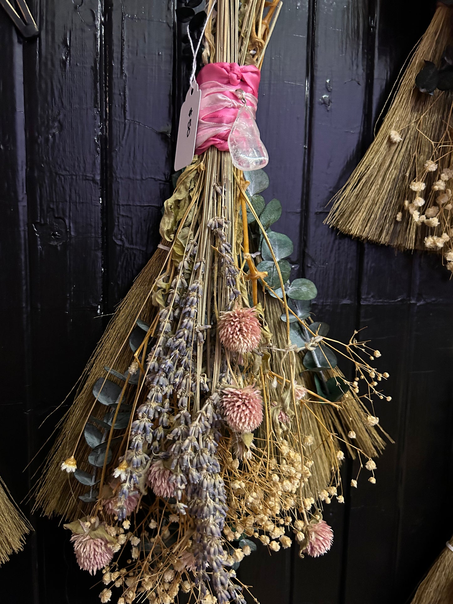 Pink Ribbon Besom