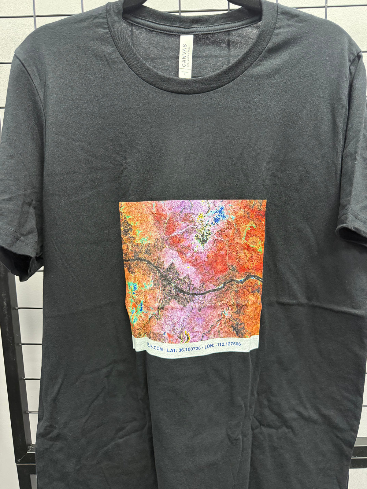 T5JS Satellite Glitch Art T-Shirt