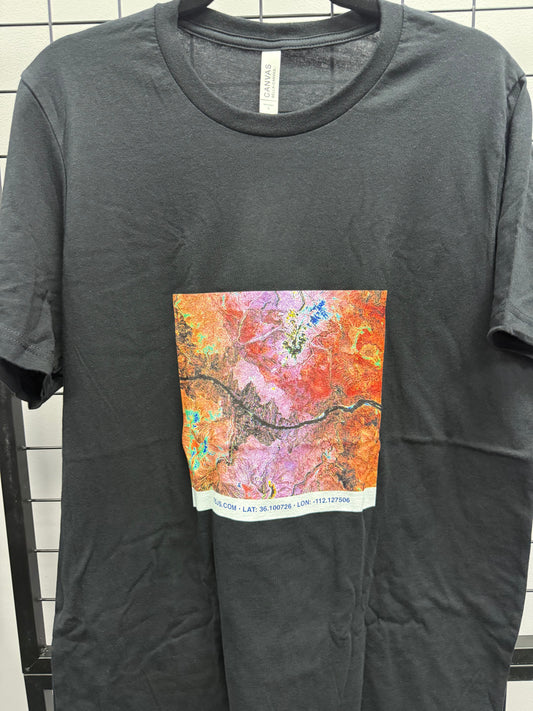 T5JS Satellite Glitch Art T-Shirt