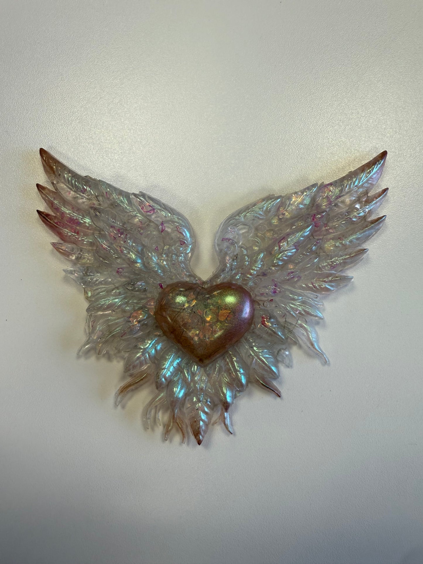 Resin Wings with Heart