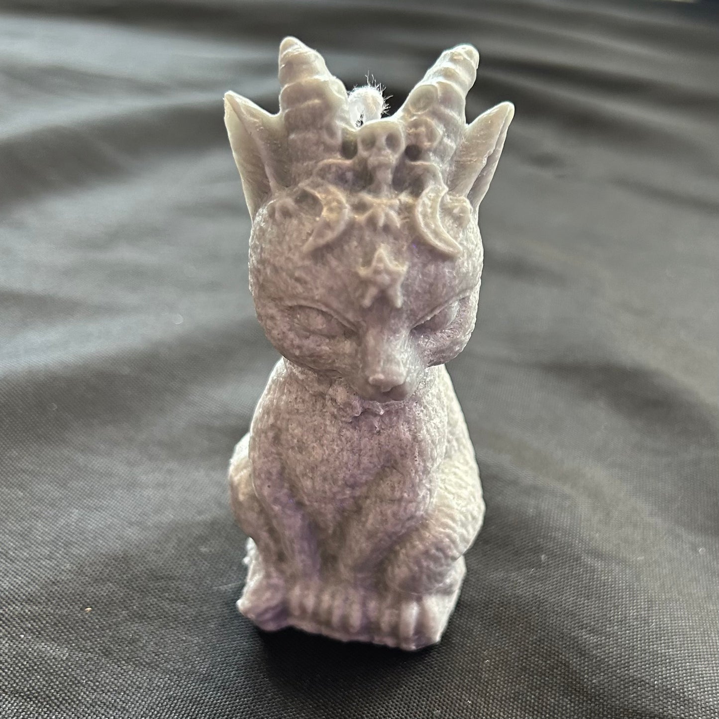 Baphomet Kitty Candle