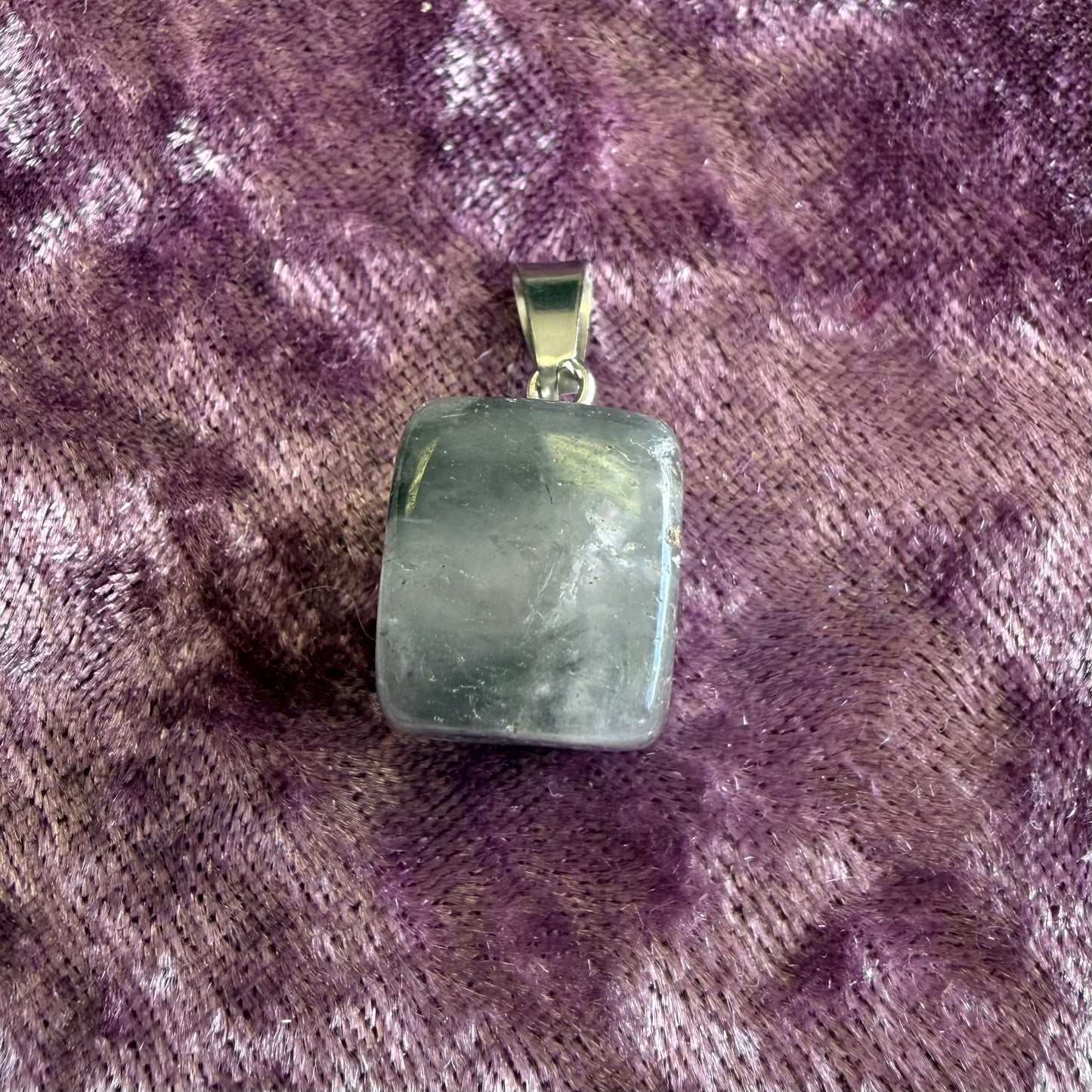 Cube Crystal Charm