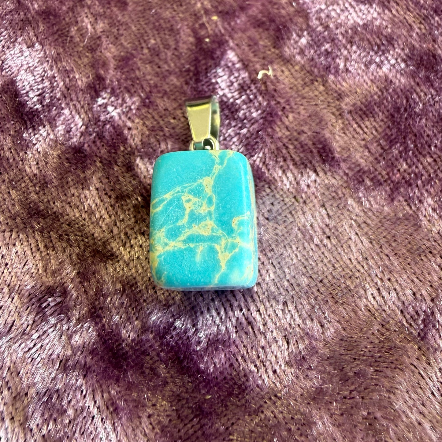 Cube Crystal Charm