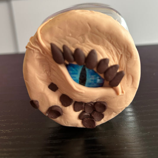 Clay Dice Jar