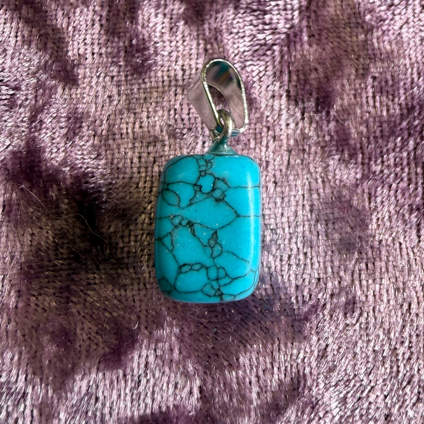 Cube Crystal Charm