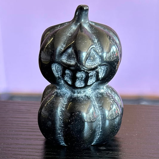 Obsidian Stacked Pumpkins