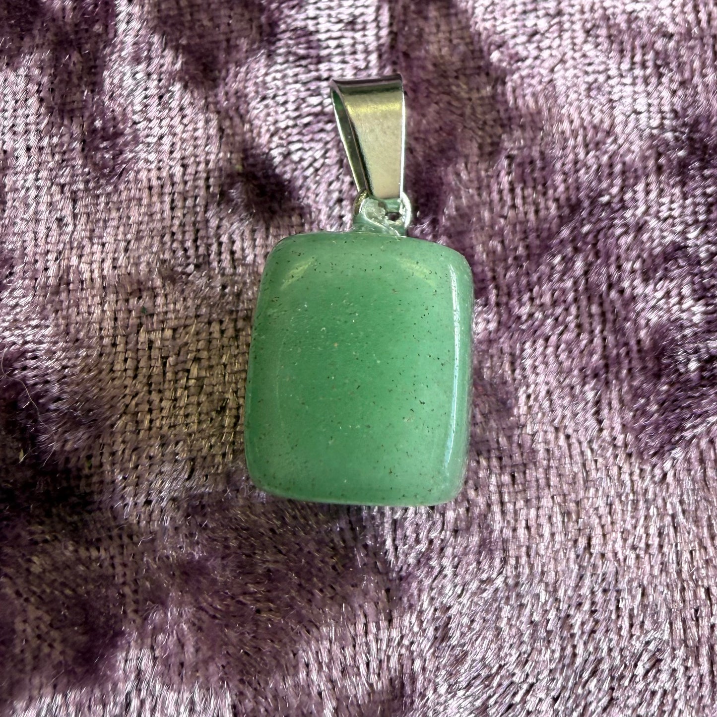 Cube Crystal Charm
