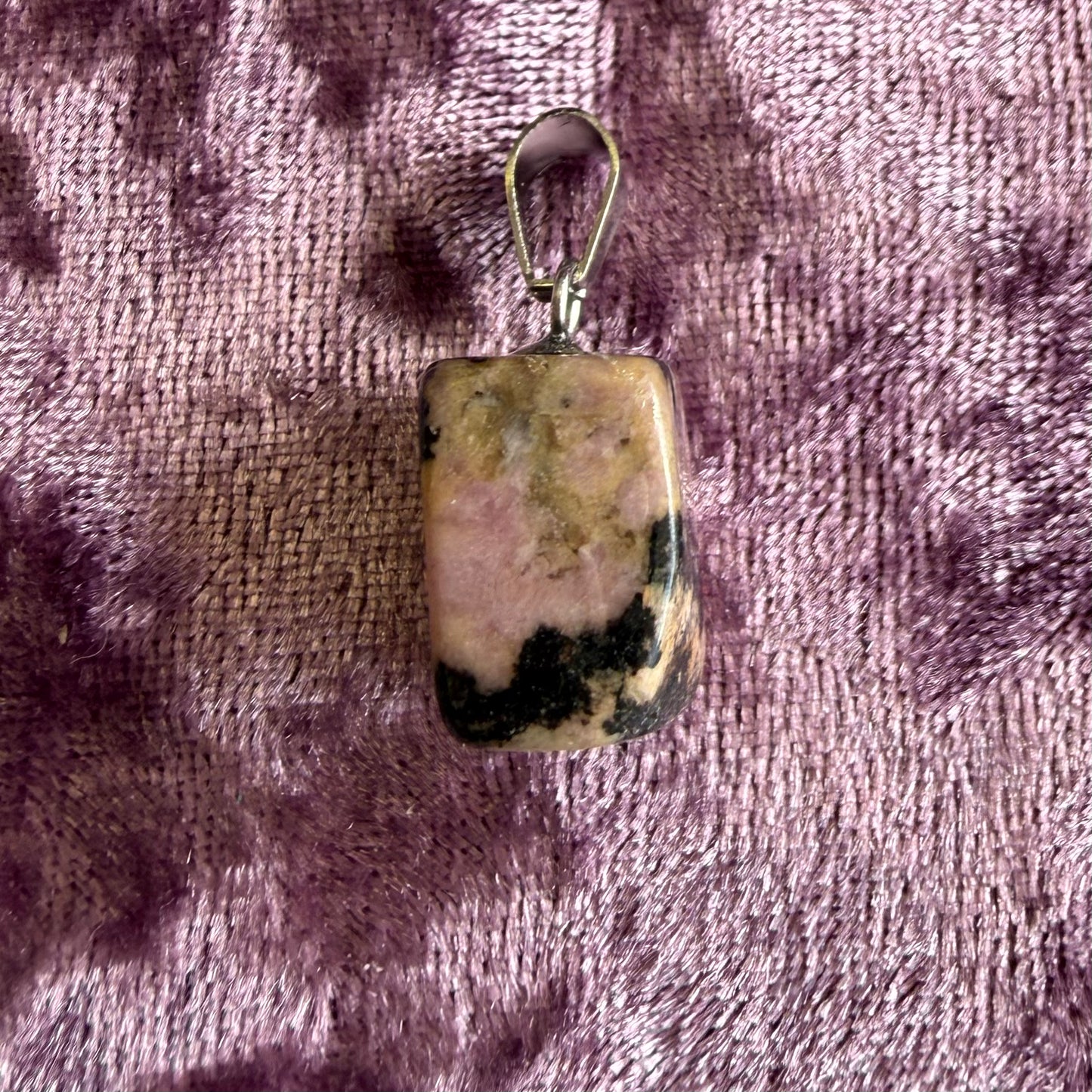Cube Crystal Charm