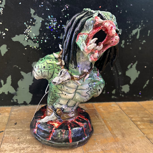 Predator Resin Sculpture