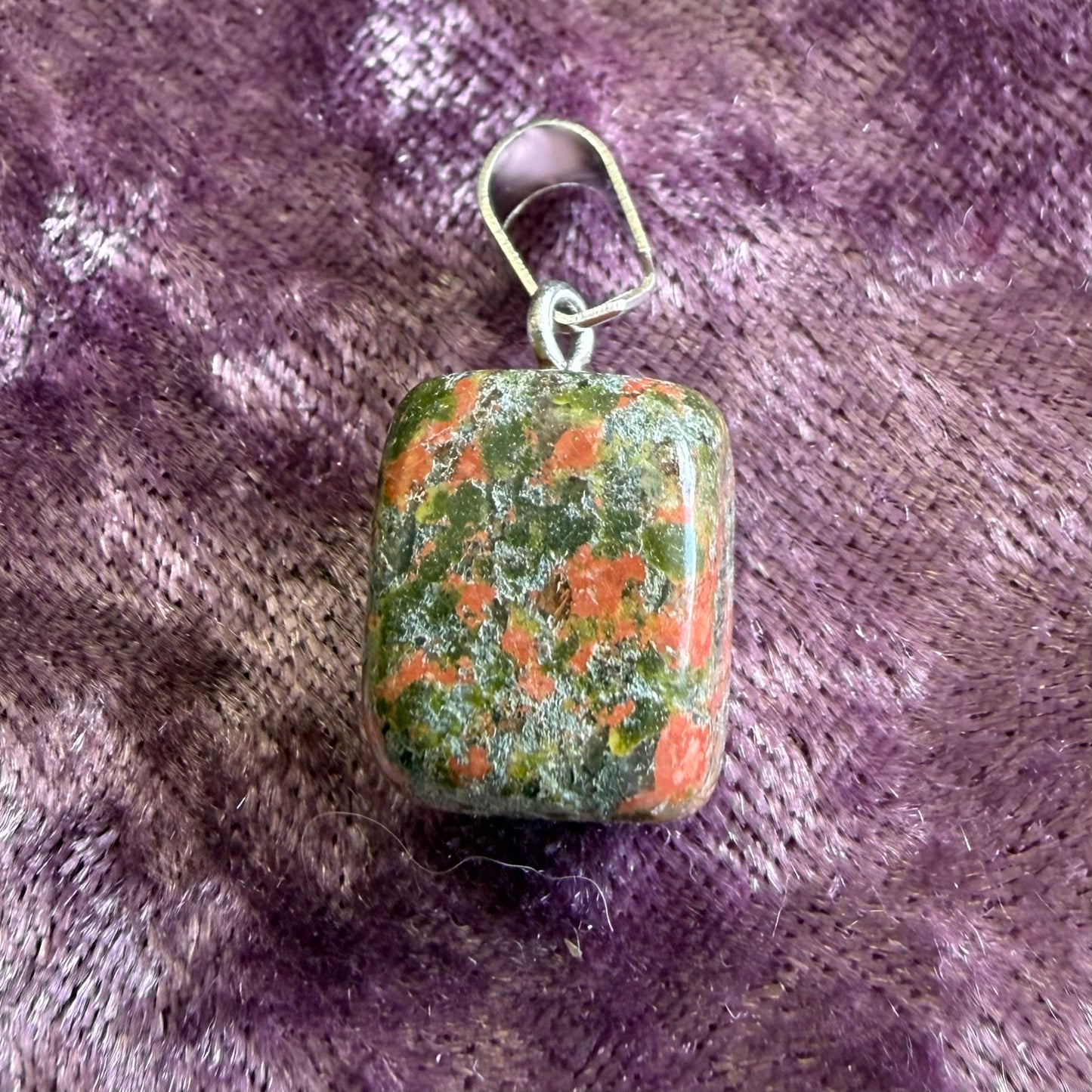 Cube Crystal Charm