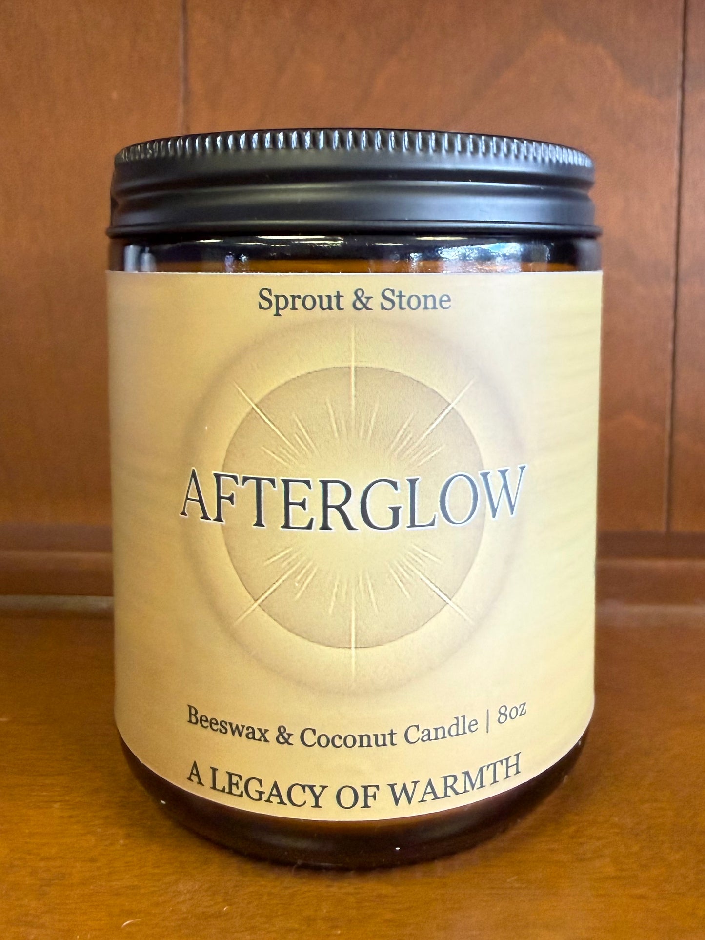 Elemental Beeswax and Coconut Candle