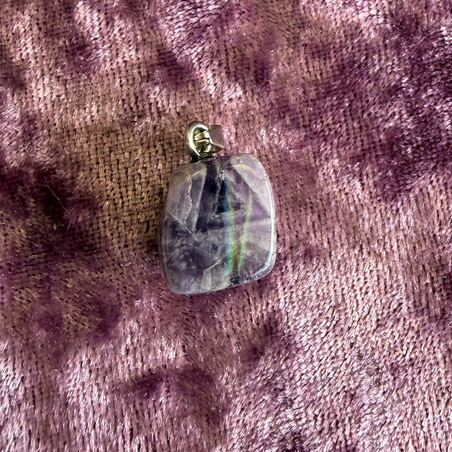 Cube Crystal Charm