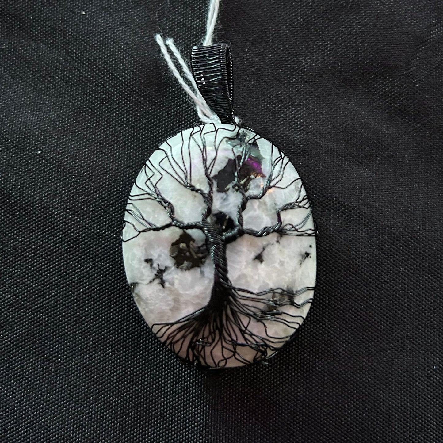 Moonstone Tree of Life Pendant