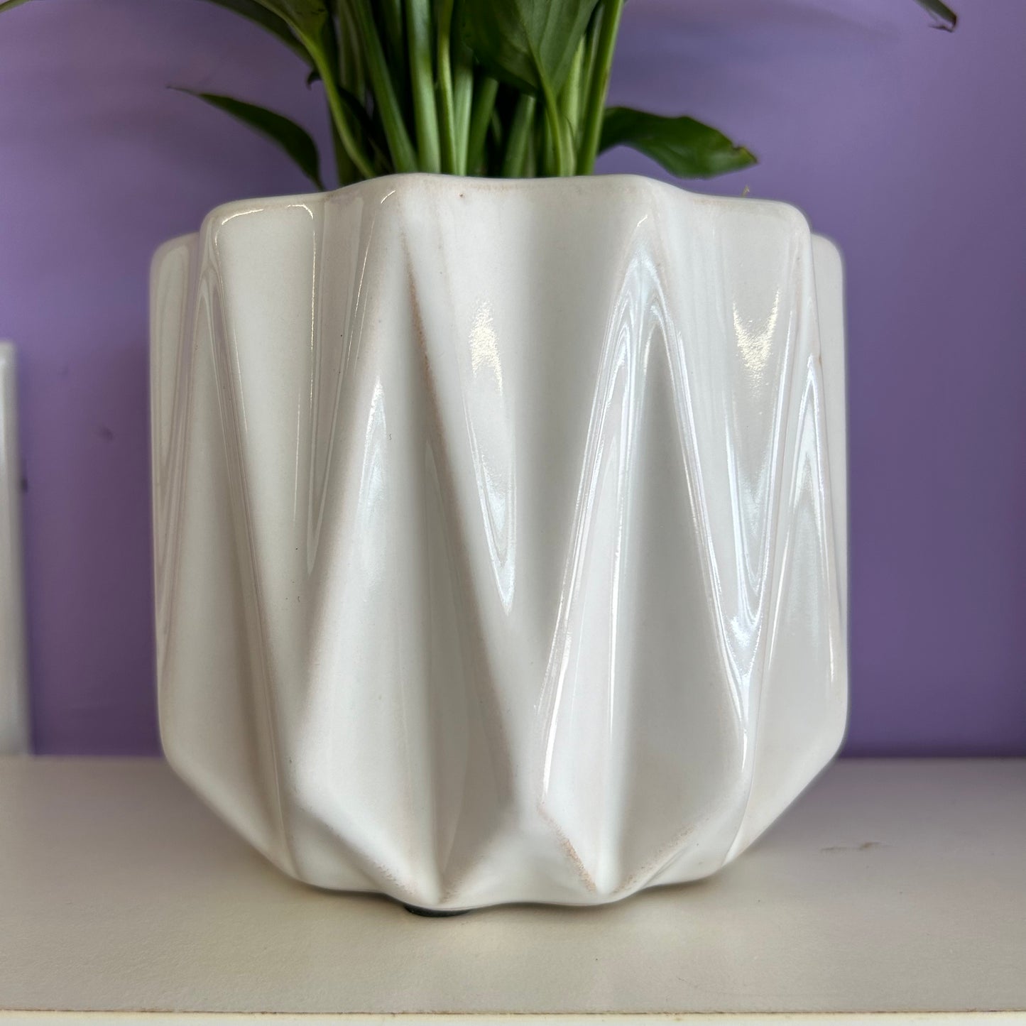 White Diamond Planter