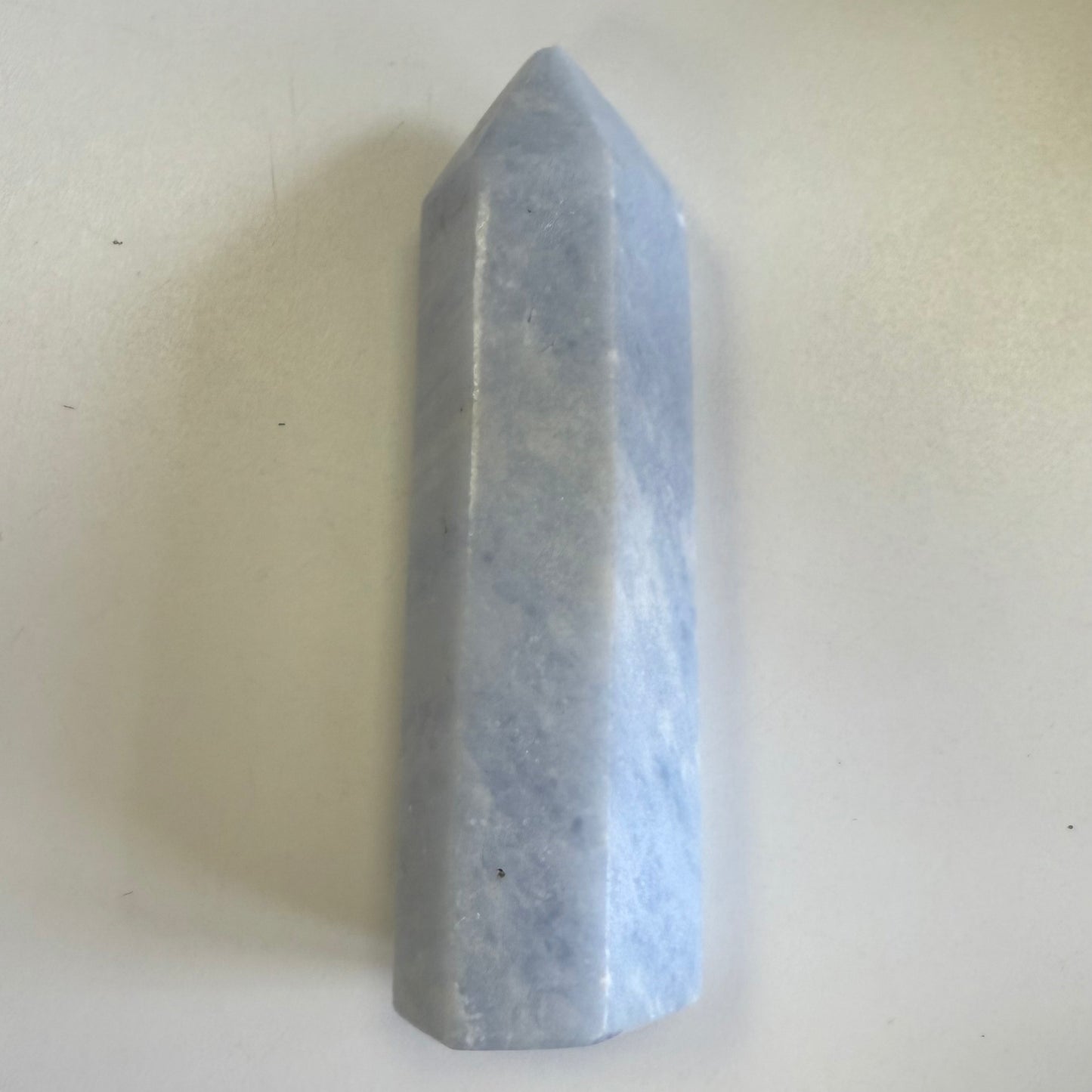Blue Calcite Tower