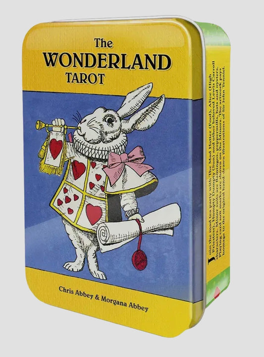 The Wonderland Tarot in a Tin