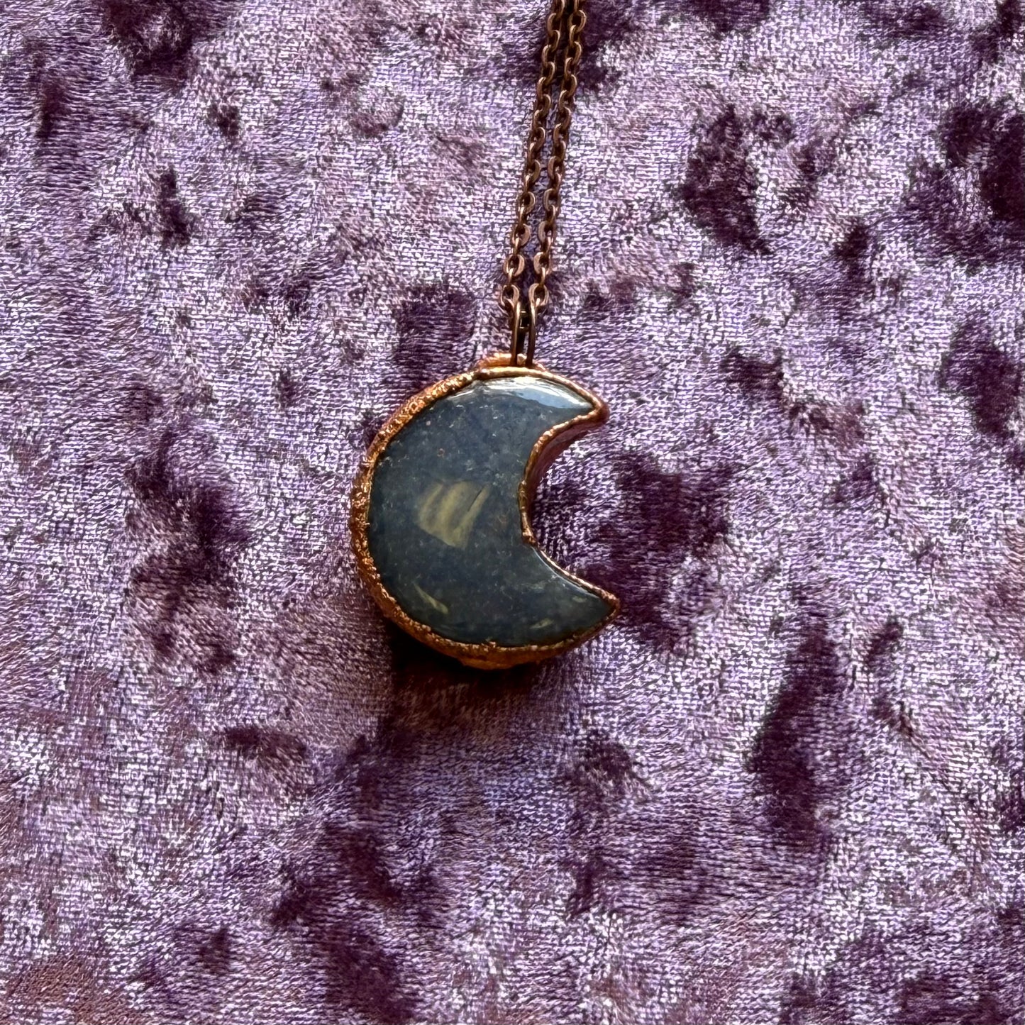 Crystal and Copper Celestial Necklace