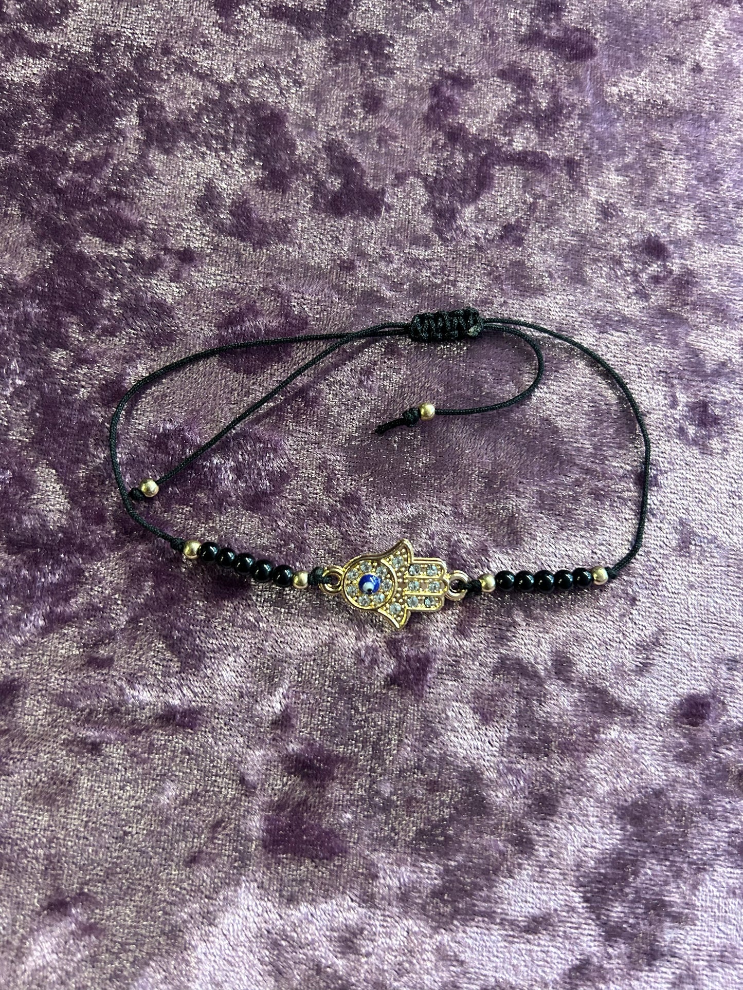 Black Evil Eye Bracelet