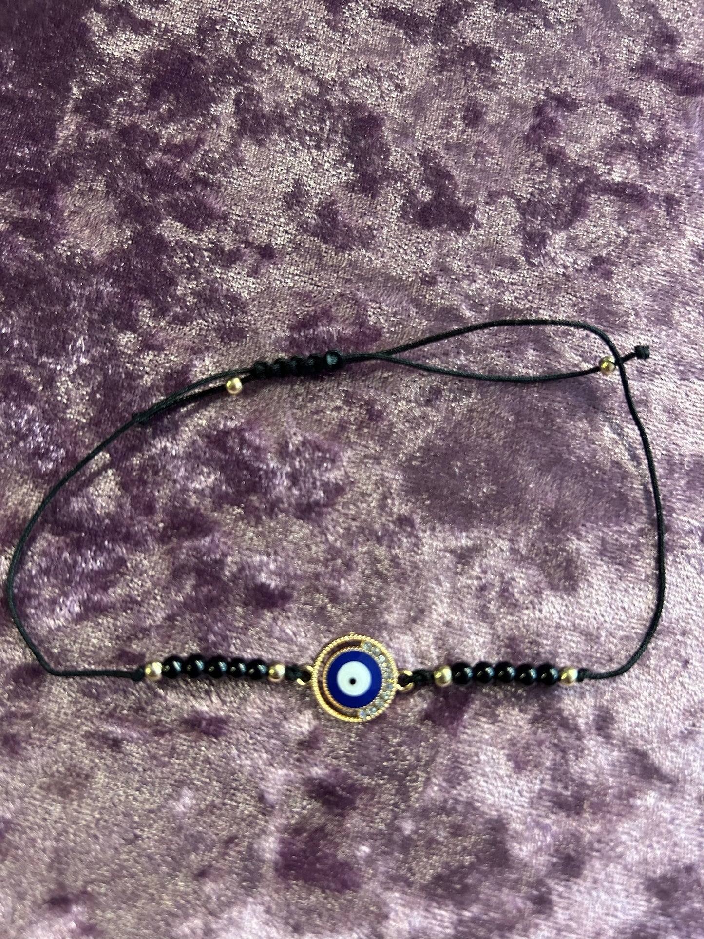 Black Evil Eye Bracelet